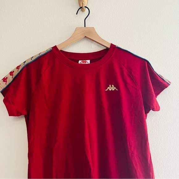 KAPPA Women's Red Short Sleeve Top Size Large NWT - Picture 5 of 7